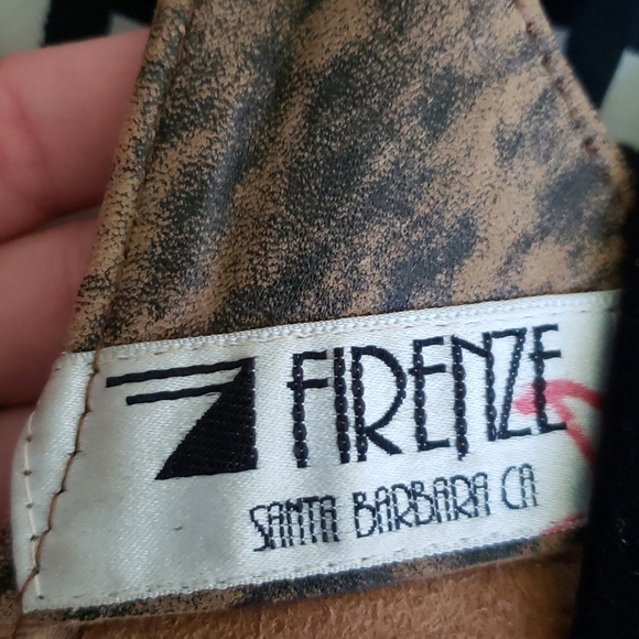 Vintage leather dress - Picture 3 of 5